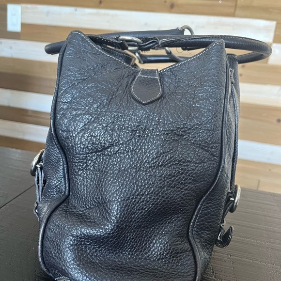 Furla Pebbled Leather Bucket Bag Black - Picture 2 of 15